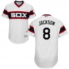 Men/Youth's Chicago White Sox #8 Bo Jackson White Cooperstown Flexbase Jersey