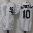 Men/Youth's Chicago White Sox #10 Yoan Moncada White Jersey