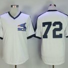 Men/Youth's Chicago White Sox #72 Carlton Fisk M&N White Jersey
