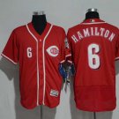 Men/Youth's Cincinnati Reds #6 Billy Hamilton Red Flexbase Jersey