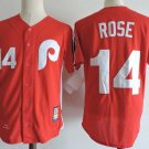 Men/Youth's Cincinnati Reds #14 Pete Rose Red Cooperstown Jersey