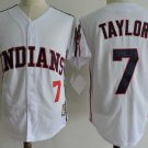 Men/Youth's Cleveland Indians #7 Kenny Lofton White M&N Throwback Jersey
