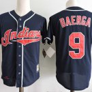 Men/Youth's Cleveland Indians #9 Carlos Baerga M&N Navy Blue Throwback Jersey