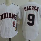 Men/Youth's Cleveland Indians #9 Carlos Baerga M&N White Throwback Jersey