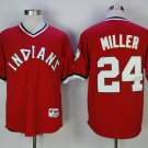 Men/Youth's Cleveland Indians #24 Andrew Miller Red  Jersey