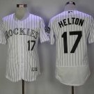 Men/Youth's Colorado Rockies #17 Todd Helton White Flexbase Jersey