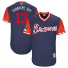 Men/Youth's Cubs 9 Javier Baez Royal Throwback Flexbase Jersey