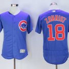 Men/Youth's Cubs 18 Ben Zobrist Royal Flexbase Jersey