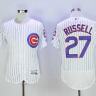 Men/Youth's Cubs 27 Addison Russell White Flexbase Jersey