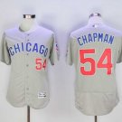 Men/Youth's Cubs 54 Aroldis Chapman Gray Flexbase Jersey