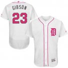 Men/Youth's Detroit Tigers #23 Kirk Gibson White Mother's Day Flexbase Jersey