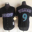 Men/Youth's Diamondbacks 9 Matt Williams Black Mesh M&N Jersey