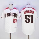 Men/Youth's Diamondbacks 51 Randy Johnson White Flexbase Jersey