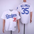 Men/Youth's Dodgers 35 Cody Bellinger White Cool Base Jersey