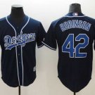 Men/Youth's Dodgers 42 Jackie Robinson Navy Cool Base Jersey