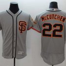 Men/Youth's Giants 22 Andrew McCutchen Gray Flexbase Jersey