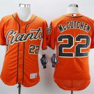 Men/Youth's Giants 22 Andrew McCutchen Orange Flexbase Jersey