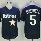 Men/Youth's Houston Astros #5 Jeff Bagwell Navy Blue Mesh BP Jersey