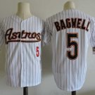 Men/Youth's Houston Astros #5 Jeff Bagwell White Cooperstown Jersey