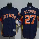 Men/Youth's Houston Astros #27 Jose Altuve Navy Blue Flexbase Jersey