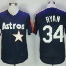 Men/Youth's Houston Astros #34 Nolan Ryan Navy Blue Mesh BP Jersey