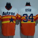 Men/Youth's Houston Astros #34 Nolan Ryan Orange Flexbase Jersey