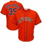 Men/Youth's Houston Astros #35 Justin Verlander Orange Jersey