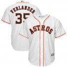Men/Youth's Houston Astros #35 Justin Verlander White Cool Base Jersey