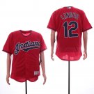Men/Youth's Indians 12 Francisco Lindor Red Flexbase Jersey