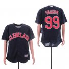 Men/Youth's Indians 99 Ricky Vaughn Navy Flexbase Jersey