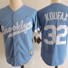 Men/Youth's Kansas City Royals #32 Koufax Blue M&N Throwback Jersey