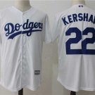 Men/Youth's Los Angeles Dodgers #22 Clayton Kershaw White Cool Base Jersey