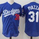 Men/Youth's Los Angeles Dodgers #31 Mike Piazza Blue M&N Throwback Jersey