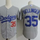 Men/Youth's Los Angeles Dodgers #35 Cody Bellinger Gray Cool Base Jersey