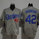 Men/Youth's Los Angeles Dodgers #42 Jackie Robinson Gray Flexbase Jersey