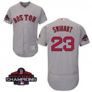 Men/Youth's Blake Swihart Red Sox Grey 2018 World Series Champions Jersey