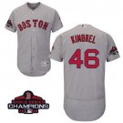 Men/Youth's Craig Kimbrel Red Sox Grey 2018 World Series Champions Jersey