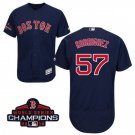 Men/Youth's Eduardo Rodriguez Red Sox Navy 2018 World Series Champions Jersey