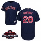 Men/Youth's J.D. Martinez Red Sox Navy 2018 World Series Champions Jersey