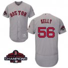 Men/Youth's Joe Kelly Red Sox Grey 2018 World Series Champions Jersey
