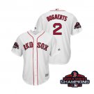 Men/Youth's Red Sox White #2 Xander Bogaerts 2018 World Series Champions Jersey