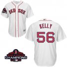 Men/Youth's Red Sox White #56 Joe Kelly 2018 World Series Champions Jersey