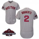 Men/Youth's Xander Bogaerts Red Sox Grey 2018 World Series Champions Jersey