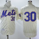 Men/Youth's Mets 30 Nolan Ryan Cream 1969 Throwback Jersey