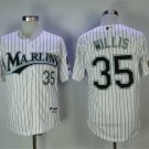 Men/Youth's Miami Marlins #35 Dontrelle Willis White Throwback Jersey