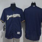 Men/Youth's Milwaukee Brewers Blank Navy Blue Flexbase Jersey