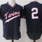 Men/Youth's Minnesota Twins #2 Brian Dozier Navy Blue M&N Throwback Pullover Jersey