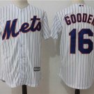 Men/Youth's New York Mets #16 Dwight Gooden White Jersey