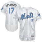 Men/Youth's New York Mets #17 Keith Hernandez White Father's Day Flexbase Jersey