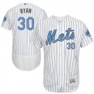 Men/Youth's New York Mets #30 Nolan Ryan White Father's Day Flexbase Jersey